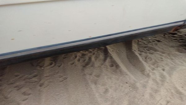 1979-1985 Mercedes 300Td Passenger Right Front Moulding From Door Oem Trim Strip — photo 4