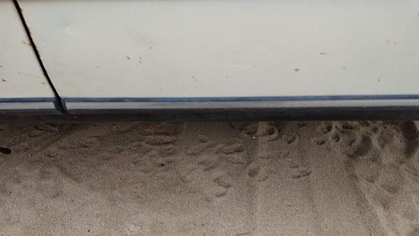 1979-1985 Mercedes 300Td Passenger Right Front Moulding From Door Oem Trim Strip — photo 2