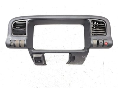 1994-2004 Isuzu Npr Trim Bezel Around Speedometer Oem Dash Surround Panel Gray