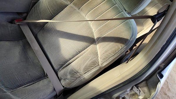 97-98 Buick Century Driver Left Front Seat Belt Retractor Oem Shoulder Taupe 52B — photo 3