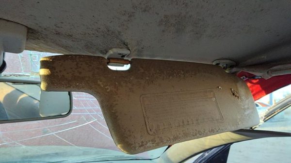 94-97 Ford Aspire Passenger Right Sun Visor Oem Gray — photo 4