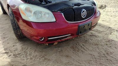 2006-2008 Buick Lucerne Front Bumper Cover Assembly Oem Crimson 86U 15928221