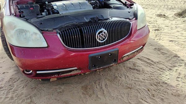 2006-2008 Buick Lucerne Front Bumper Cover Assembly Oem Crimson 86U 15928221 — photo 2