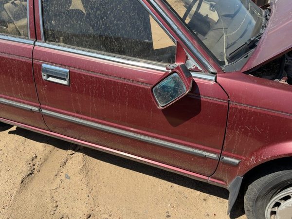 1987 Nissan Maxima Front Door RH Red — photo 1