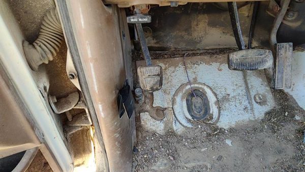 1987-1991 Ford F150 Parking Brake Pedal Assembly Oem Complete Emergency Unit — photo 2