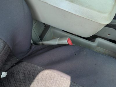 05-06 Equinox Passenger Right Front Seat Belt Buckle Receiver Oem Light Gray 14B