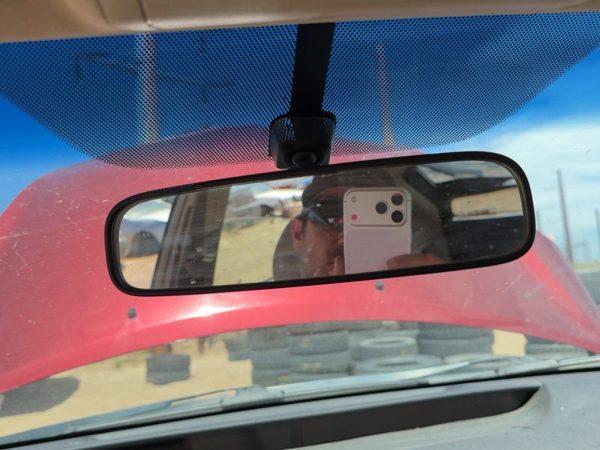 04-22 Toyota Prius Inside Rear View Mirror Oem Windshield Mounted Manual Dimming — photo 3