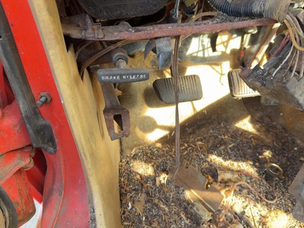 1976 Ford Maverick Parking Brake Pedal Assembly Oem Complete Emergency Unit — photo 3