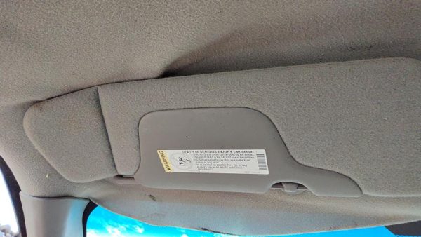 1999-2000 Chevy Silverado 1500 Driver Left Sun Visor Oem Gray 92D — photo 3
