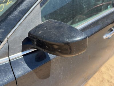 2014 Nissan Sentra Door Mirror LH Super Black KH3