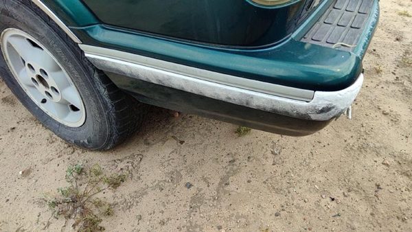 1995-1997 S10 Blazer Driver Left Rear Moulding Bumper End Cap Oem Green — photo 4