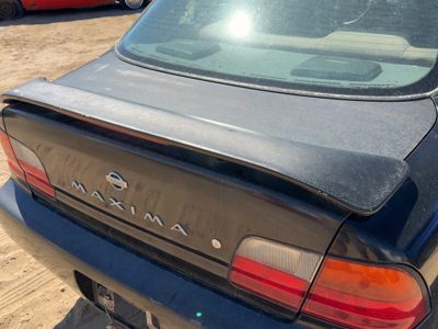1995-1999 Nissan Maxima Rear Spoiler Back Wing Oem 4-Door Sedan Gxe Black