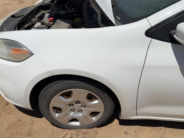 2013-2016 Dodge Dart Driver Left Front Fender Oem White Pw7 68082973Ac — photo 1