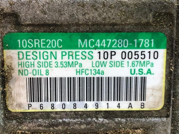2011-2019 Dodge Journey Ac Compressor Air Conditioner Pump Assembly 3.6L At Oem — photo 10