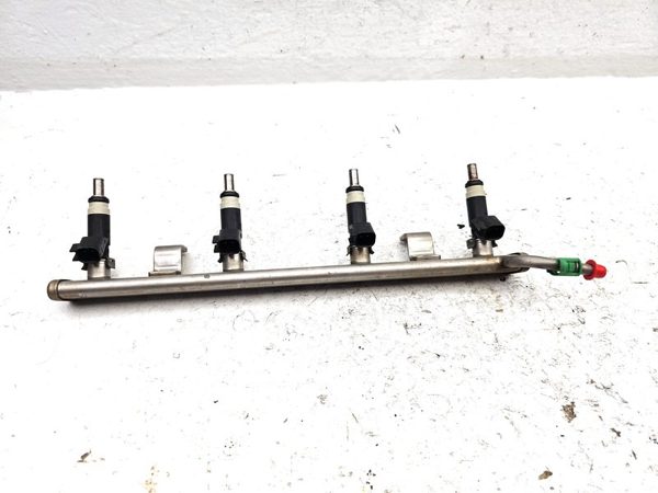 09-20 Dodge Journey Fuel Rail With Set Of 4 Injectors Complete Loaded Oem 2.4L — photo 1