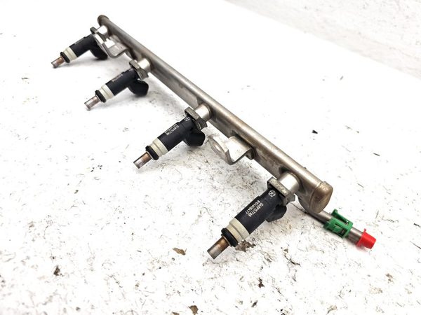 09-20 Dodge Journey Fuel Rail With Set Of 4 Injectors Complete Loaded Oem 2.4L — photo 9