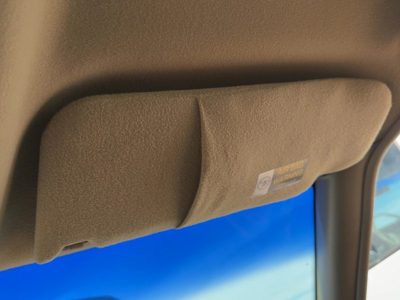 1999 Pontiac Bonneville Passenger Right Sun Visor Oem Tan