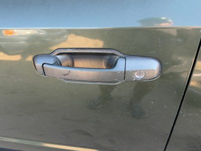 03-09 Sorento Driver Left Front Outside Door Handle Without Chrome Ivy Green 3N