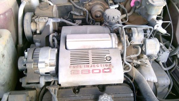 1988-1991 Olds Eighty Eight Engine Cover Top Plastic Shield Oem 3.8L — photo 2