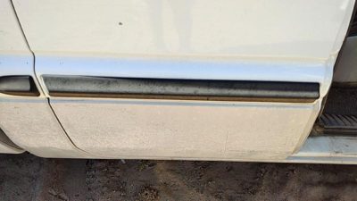 1998-2001 Ram 1500 Passenger Right Rear Moulding From Door Oem Back Trim Strip