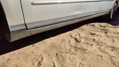 2006-2010 Vw Passat Driver Left Lower Rocker Panel Moulding Side Skirt Oem