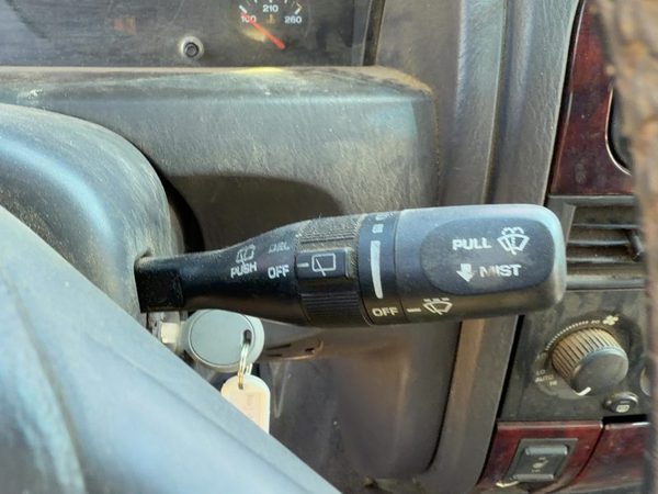 99-01 Grand Cherokee Windshield Wiper Control Switch Lever Assembly Gray Dlaz — photo 3