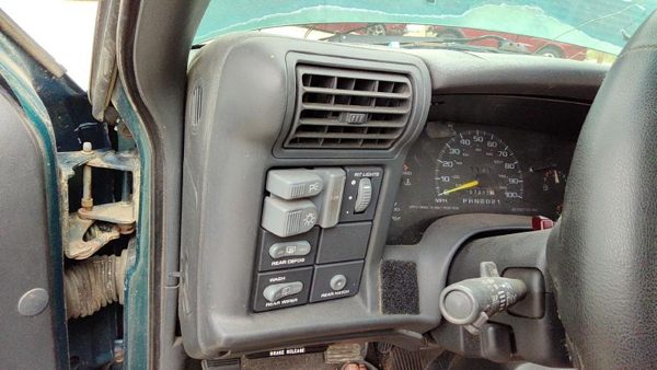 1995-1997 S10 Blazer Trim Bezel Around Speedometer Oem Dash Surround Panel Gray — photo 5