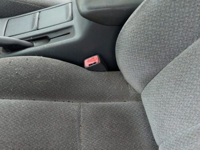 00-01 Camry Driver Left Front Seat Belt Buckle Receiver Oem Bucket Gray Fb19