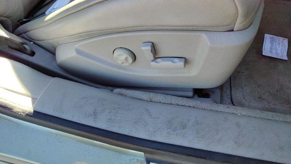 05 Cadillac Sts Passenger Right Side Power Seat Switch With Trim Panel Gray 132 — photo 4