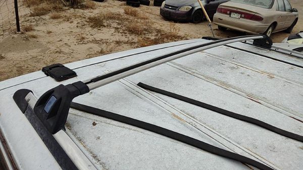 1984-1996 Jeep Cherokee Luggage Rack Cross Bars Only Oem Roof — photo 2