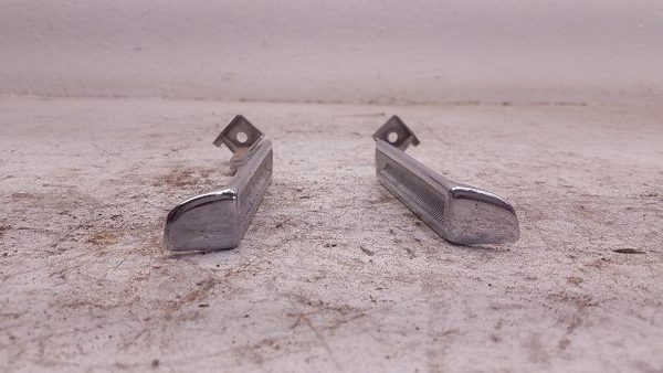 1980 Ford Pickup F150 Inside Door Handle Chrome Interior With Window Cranks LH — photo 6