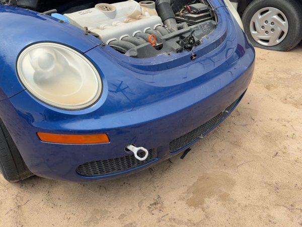 06-10 Beetle Convertible Front Bumper Cover Assembly Oem Without Fog Lamps Blue — photo 2