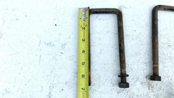 1995-1997 Nissan Hardbody Rear U Bolts Shock Mount Spring Plate Set Oem 4X4 — photo 6