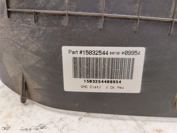 2002 Gmc Envoy Speedometer Dash Trim Bezel Surround Panel Oem — photo 8