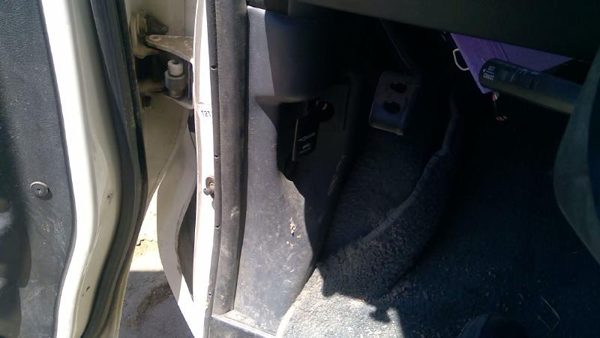92-96 Ford Van E150 Driver Left Lower Kick Trim Panel Oem Gray — photo 6