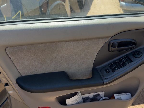 01-03 Elantra Driver Left Front Door Trim Panel With Master Switch Beige Gray Ze — photo 2