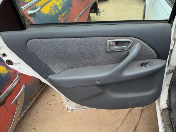 00-01 Camry Driver Left Rear Door Trim Panel With Switches Le Us Built Gray Fb19 — photo 2