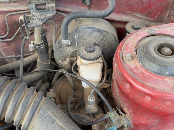 1987-1988 Toyota Fx Power Brake Booster With Master Cylinder Pair Set Oem 1.5L — photo 1