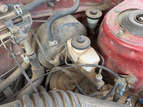 1987-1988 Toyota Fx Power Brake Booster With Master Cylinder Pair Set Oem 1.5L — photo 3