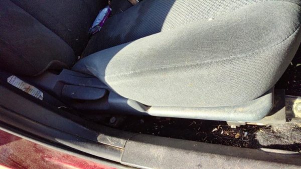 2004-2006 Mitsubishi Galant Passenger Right Side Seat Trim Panel Oem Gray — photo 2