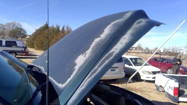 1999 Ford F250 Sd Pickup Hood Hail — photo 1