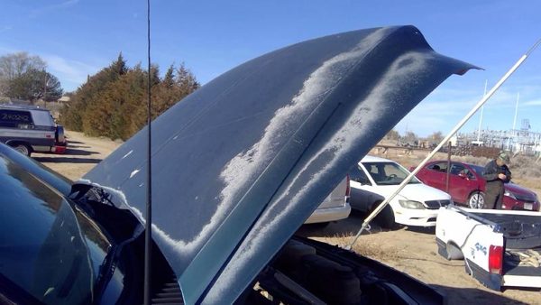1999 Ford F250 Sd Pickup Hood Hail — photo 2