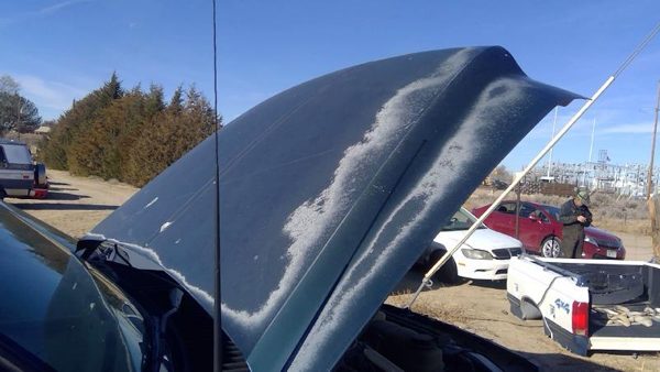 1999 Ford F250 Sd Pickup Hood Hail — photo 4
