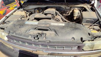 99-02 Silverado 1500 Top Plastic Cover Above Radiator Support Sight Shield Oem