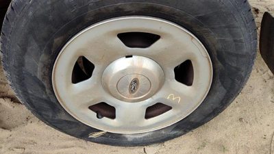 2006 3 Ford F150 17 Steel Wheel OEM Factory Rim Chrome Clad #3 7L3Z1015E