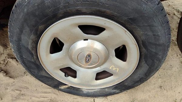 2006 3 Ford F150 17 Steel Wheel OEM Factory Rim Chrome Clad #3 7L3Z1015E — photo 3