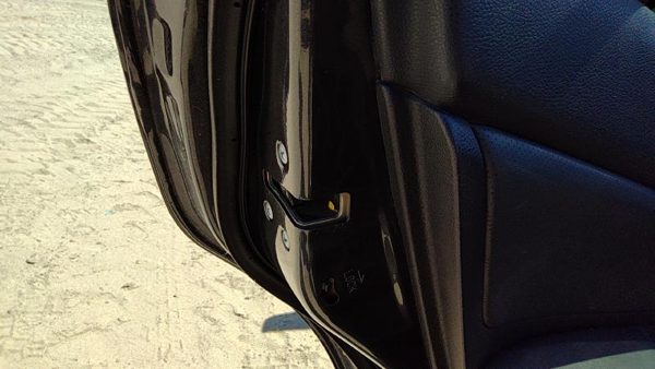 2015-2016 Subaru Wrx Driver Left Rear Door Latch With Rods/Cables Oem Back — photo 3