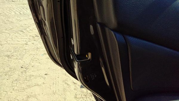 2015-2016 Subaru Wrx Driver Left Rear Door Latch With Rods/Cables Oem Back — photo 1
