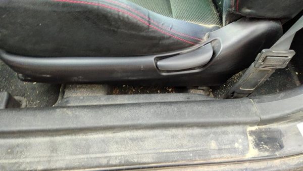 02-05 Honda Civic Hatchback Si Driver Left Side Seat Trim Panel Oem Black Bk — photo 1