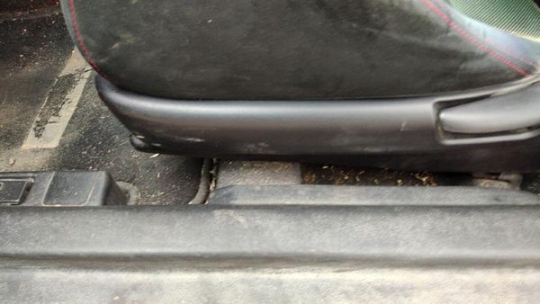 02-05 Honda Civic Hatchback Si Driver Left Side Seat Trim Panel Oem Black Bk — photo 3